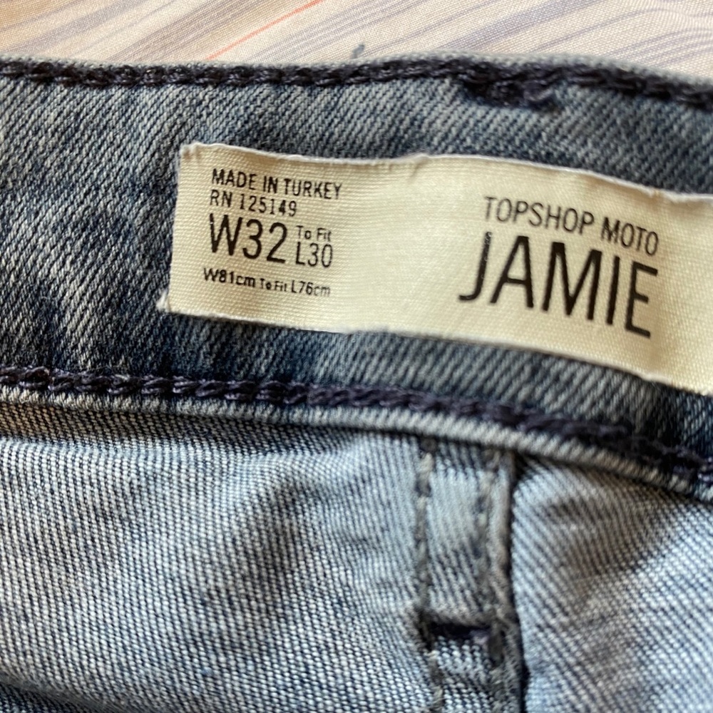 Top Shop Jamie Jeans Size 32